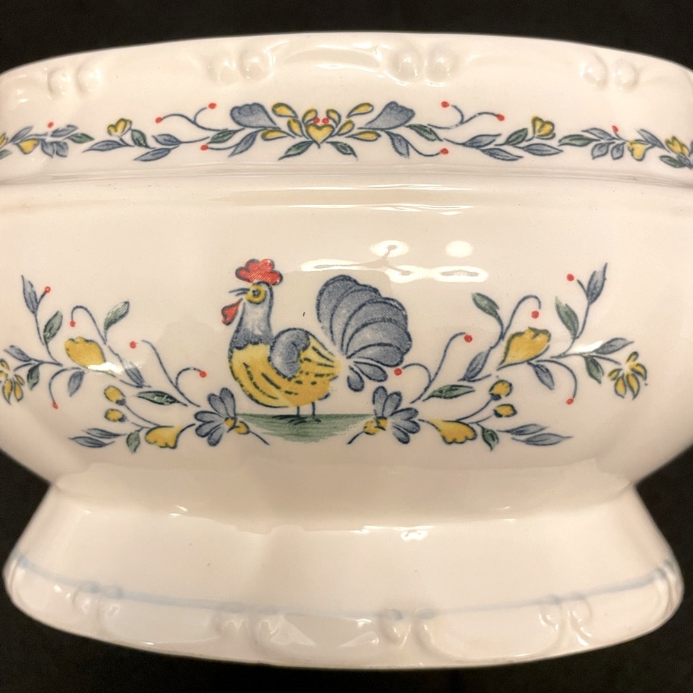 Vintage Rooster Tureen